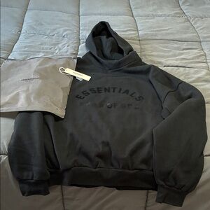 Essentials Black Hoodie